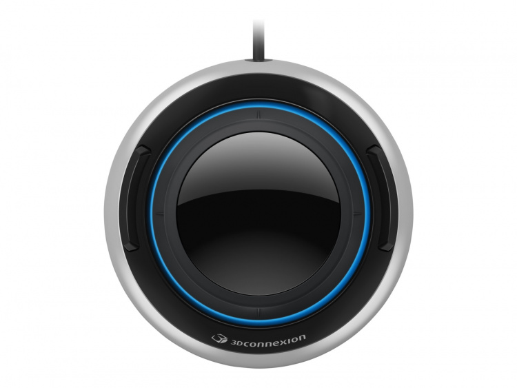 3Dconnexion SpaceMouse Compact-kabel svart sølv 3Dconnexion SpaceMouse Compact-kabel svart sølv