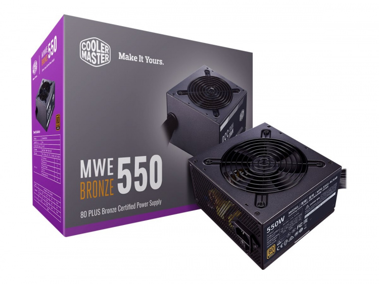 Cooler Master MWE Bronze V2 550 Strømforsyning 550Watt
