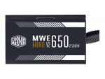 Cooler Master MWE Bronze V2 650 Strømforsyning 650Watt Cooler Master MWE Bronze V2 650 Strømforsyning 650Watt