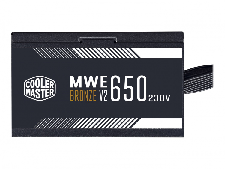 Cooler Master MWE Bronze V2 650 Strømforsyning 650Watt Cooler Master MWE Bronze V2 650 Strømforsyning 650Watt