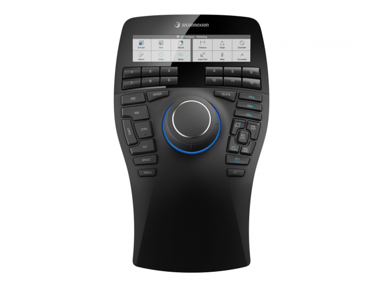 3Dconnexion SpaceMouse Enterprise-kabel Svart