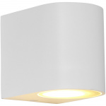 Llitt Mats I Veggarmatur GU10 sokkel IP44 Hvit Llitt Mats I Veggarmatur GU10 sokkel IP44 Hvit