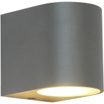 Llitt Mats I Veggarmatur GU10 sokkel IP44 Antracitt