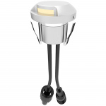 Llitt Allan Steplight 1-pk 12V 3000K 5lm IP67