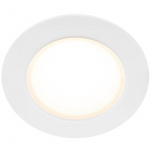 Llitt Doris 230V dimbar downlight-spotlight 3000K 400lm IP65 Hvit
