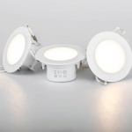 Llitt Doris 230V dimbar downlight-spotlight 3000K 400lm IP65 Hvit