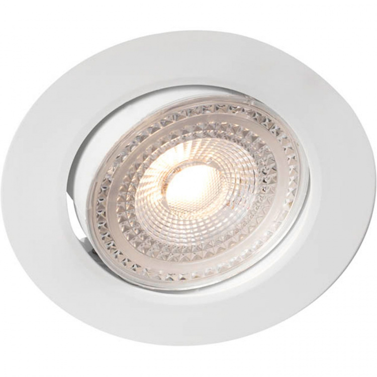 Llitt Sara 230V dimbar downlight-spotlight 3000K 400lm IP44 3-pak Hvit Llitt Sara 230V dimbar downlight-spotlight 3000K 400lm IP44 3-pak Hvit