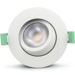 Llitt Ellen Innfelt downlight Dim-to-Warm 520lm IP65 1-pk Hvit Llitt Ellen Innfelt downlight Dim-to-Warm 520lm IP65 1-pk Hvit