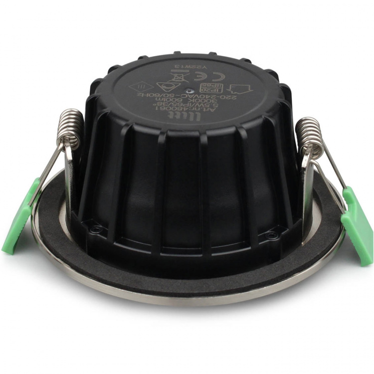 Llitt Lisa Dimbar Infälld downlight 3000K 600lm IP65 1-pack Borstad stål Llitt Lisa Dimbar Infälld downlight 3000K 600lm IP65 1-pack Borstad stål