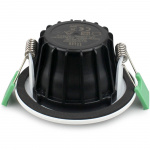 Llitt Sanna dimbar innfelt downlight 3000K/4000K 520lm IP65 3-pak Hvit Llitt Sanna dimbar innfelt downlight 3000K/4000K 520lm IP65 3-pak Hvit