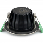 Llitt Sanna dimbar innfelt downlight 3000K/4000K 520lm IP65 1-pk børstet stål Llitt Sanna dimbar innfelt downlight 3000K/4000K 520lm IP65 1-pk børstet stål