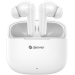 Denver TWE-48W True wireless Bluetooth-hodetelefoner med ladeetui Denver TWE-48W True wireless Bluetooth-hodetelefoner med ladeetui