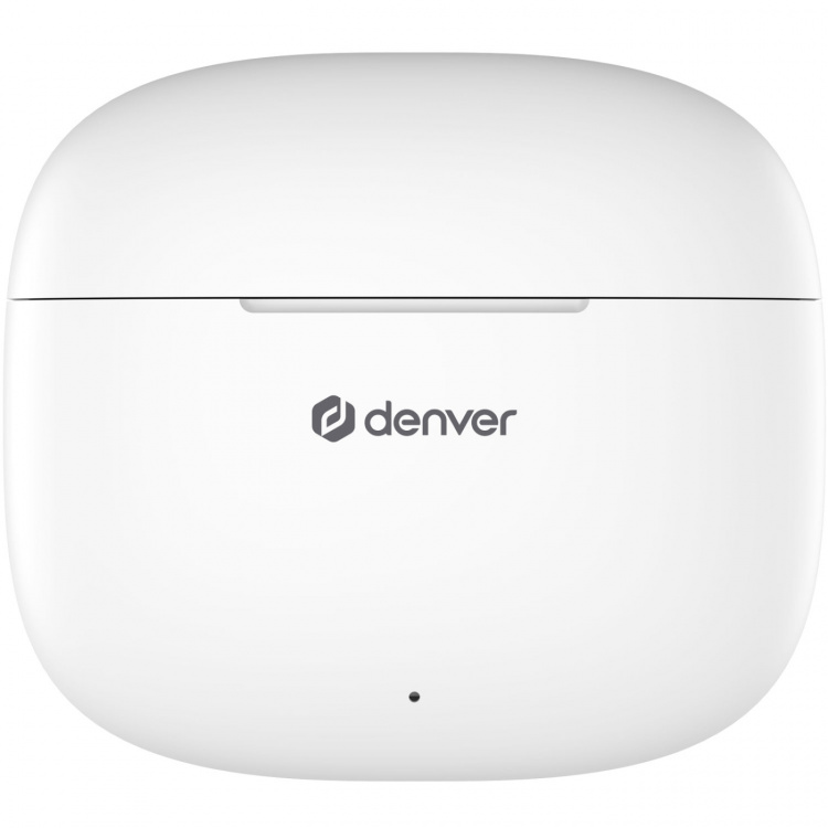 Denver TWE-48W True wireless Bluetooth-hodetelefoner med ladeetui Denver TWE-48W True wireless Bluetooth-hodetelefoner med ladeetui