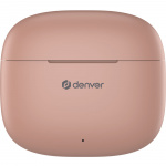Denver TWE-48DR Ekte trådløse Bluetooth-hodetelefoner med ladeetui Denver TWE-48DR Ekte trådløse Bluetooth-hodetelefoner med ladeetui