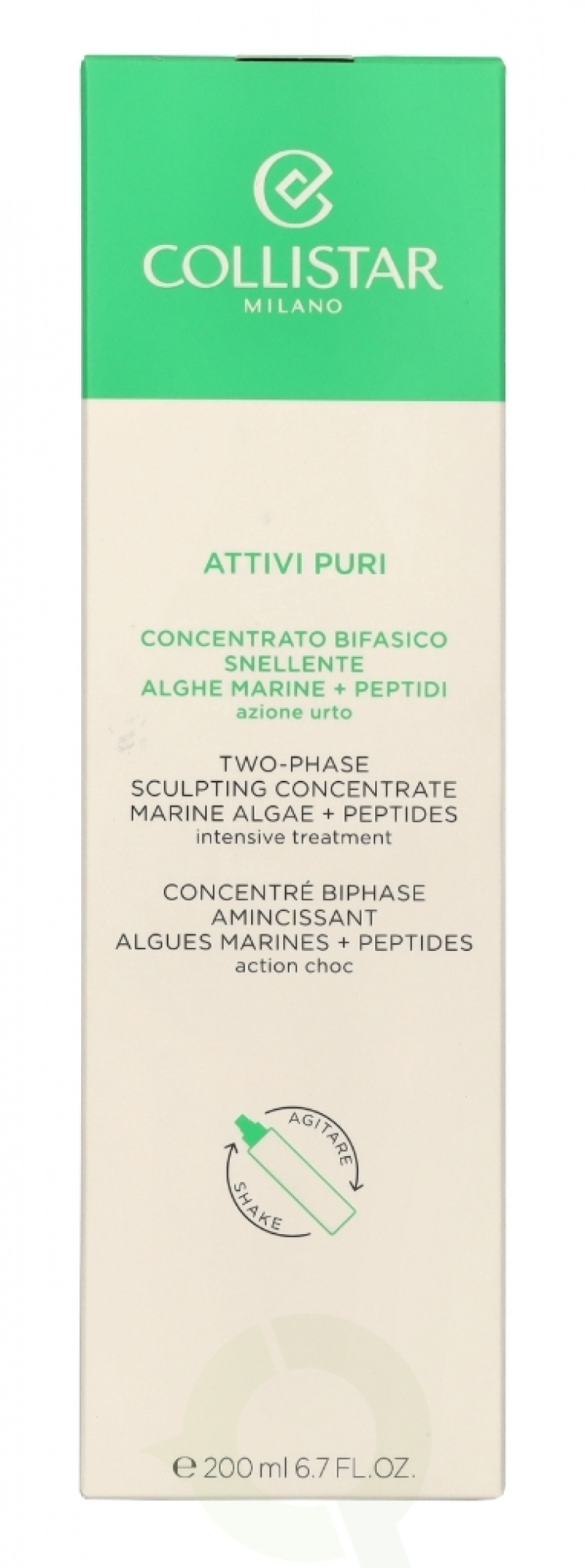 Collistar To-fase skyllingskonsentrat 200 ml