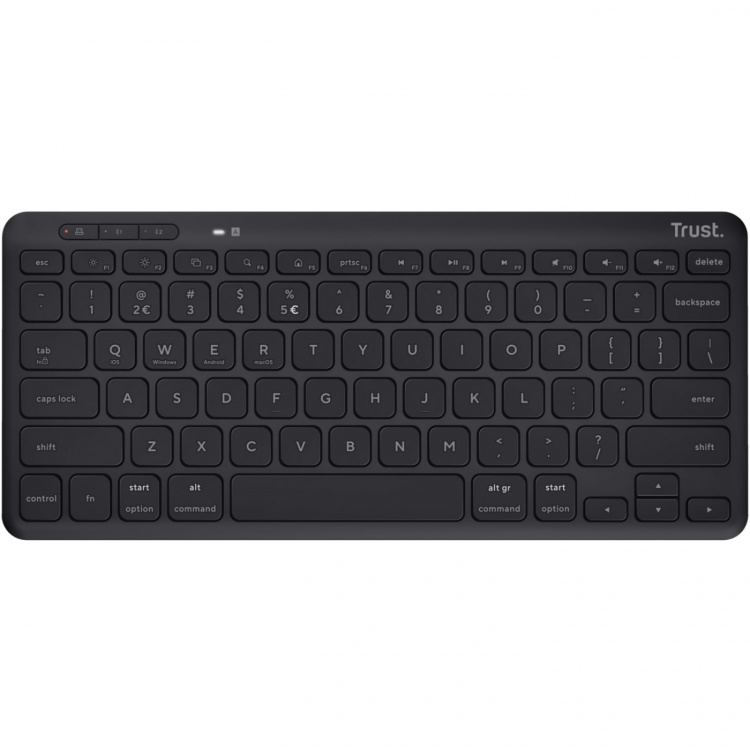 Trust Lyra Compact Wireless Keyboard - nordisk tastaturlayout Trust Lyra Compact Wireless Keyboard - nordisk tastaturlayout