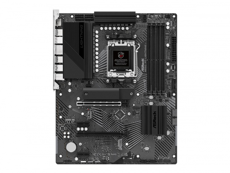ASROCK B650 PG Lightning-hovedkort - AMD B650 - AMD AM5-socket - DDR5 RAM - ATX ASROCK B650 PG Lightning-hovedkort - AMD B650 - AMD AM5-socket - DDR5 RAM - ATX