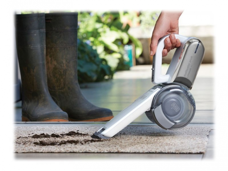 Black+Decker DustBuster PV1820L Håndholdt støvsuger 35W 0,44 liter Titan/krom