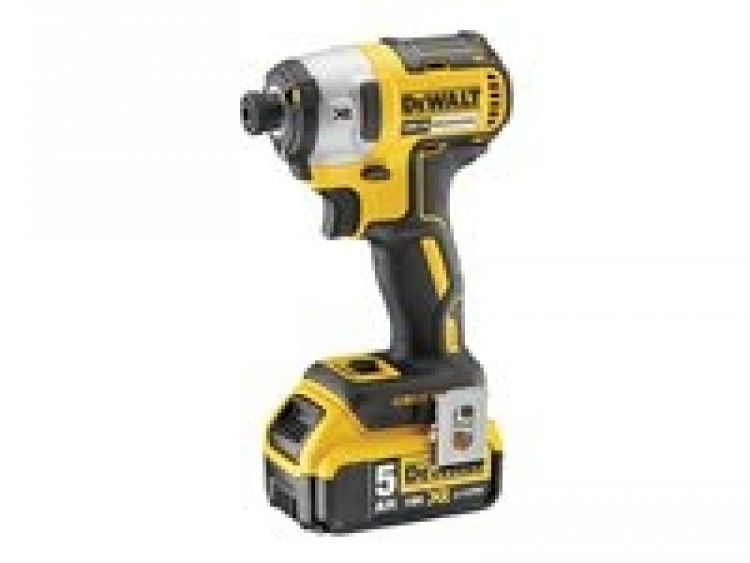 DeWalt DCF887P2-QW slagboremaskin 2 batterier inkludert 1/4 sekskantet hylse