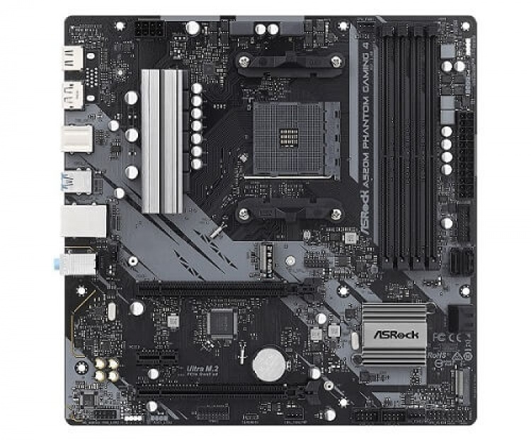 ASROCK A520M Phantom Gaming 4 - mATX - A520 - AM4 - Hovedkort