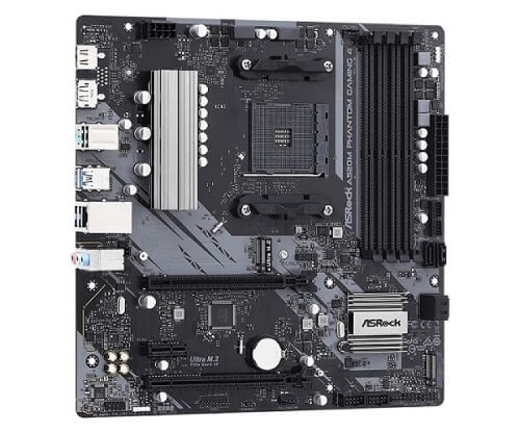 ASROCK A520M Phantom Gaming 4 - mATX - A520 - AM4 - Hovedkort