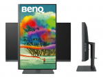 BenQ DesignVue PD2705U 27 3840 x 2160 (4K) HDMI DisplayPort USB-C 60 Hz svingbar skjerm