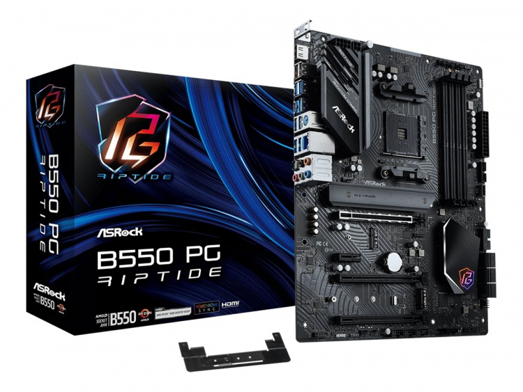 ASROCK B550 PG Riptide ATX AM4 AMD B550 ASROCK B550 PG Riptide ATX AM4 AMD B550