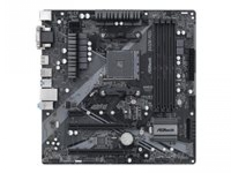 ASROCK B450M Pro4 R2.0 Micro-ATX AM4 AMD B450 ASROCK B450M Pro4 R2.0 Micro-ATX AM4 AMD B450