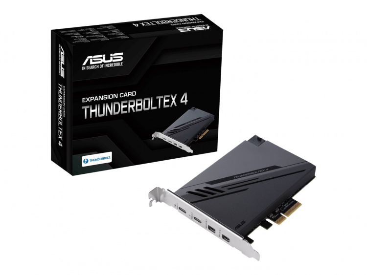 Asus ThunderboltEX 4 Thunderbolt-adapter PCI Express 3.0 x4 40 Gbps Asus ThunderboltEX 4 Thunderbolt-adapter PCI Express 3.0 x4 40 Gbps
