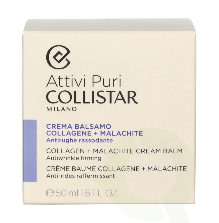 Collistar Attivi Puri Collagen + Malachite Cream Balm 50 ml
