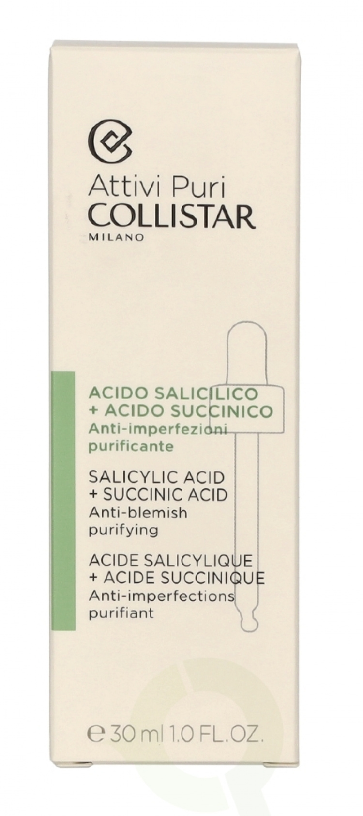 Collistar Attivi Puri Salicylic Acid + Succinic Acid 30 ml