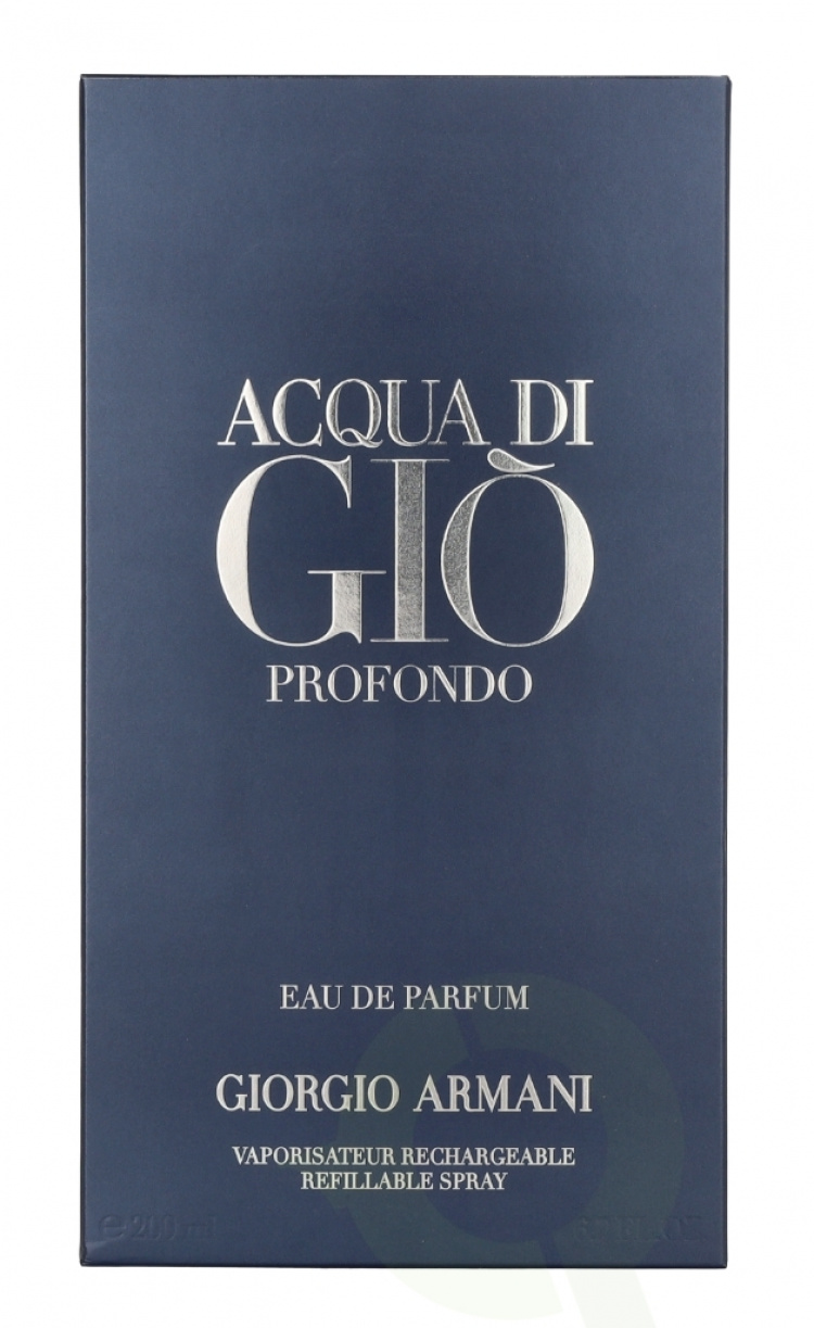 Armani Acqua Di Gio Profondo Edp Spray 200 ml