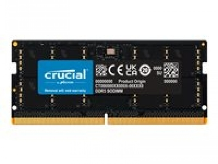 Crucial DDR5 32GB 5600MHz CL46 Non-ECC SO-DIMM 262-PIN