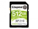 Kingston Canvas Select Plus SDXC 512 GB 100 MB/s Kingston Canvas Select Plus SDXC 512 GB 100 MB/s