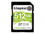 Kingston Canvas Select Plus SDXC 512 GB 100 MB/s Kingston Canvas Select Plus SDXC 512 GB 100 MB/s