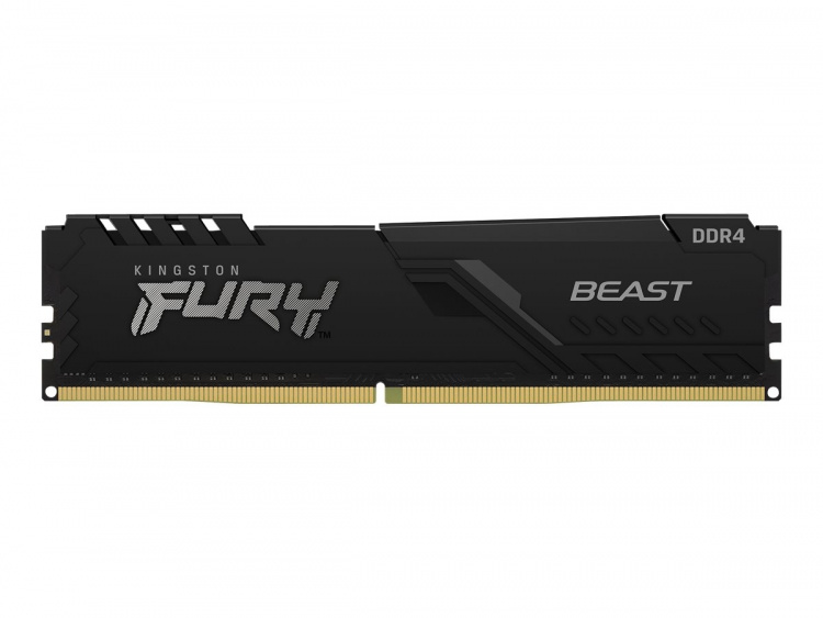 Kingston FURY Beast DDR4 64 GB sett 3600 MHz CL18 Non-ECC Kingston FURY Beast DDR4 64 GB sett 3600 MHz CL18 Non-ECC