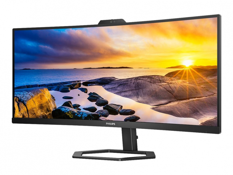 Philips 34E1C5600HE 34 3440 x 1440 (UltraWide) HDMI DisplayPort USB-C 100 Hz Dockbar skjerm