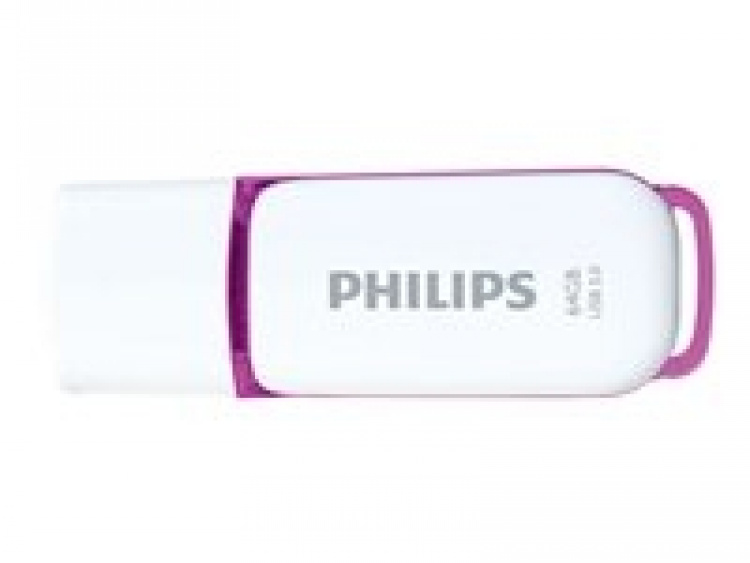 Philips FM64FD75B Snow edition 3.0 64 GB USB 3.0 Purple White