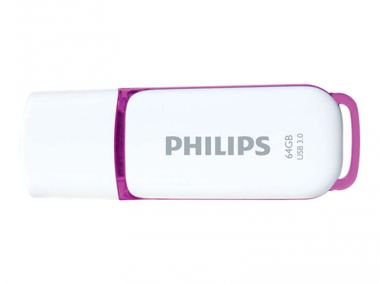 Philips FM64FD75B Snow edition 3.0 64 GB USB 3.0 Purple White