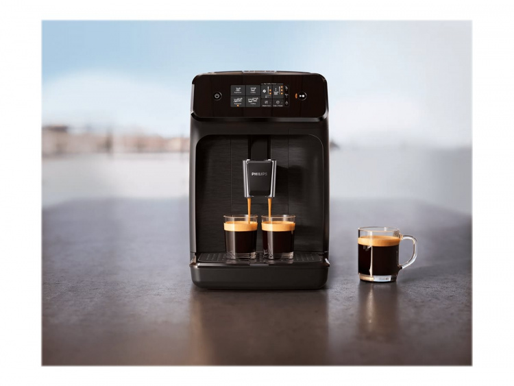 Philips Serie 1200 EP1200 Automatisk kaffemaskin Matt svart