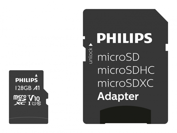 Philips FM12MP45B SDXC minnekort 128 GB 80 MB/s