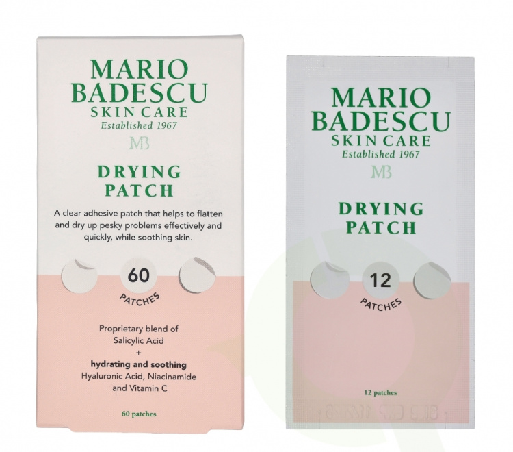 Mario Badescu Tørkeplaster 60 stk 60 plaster