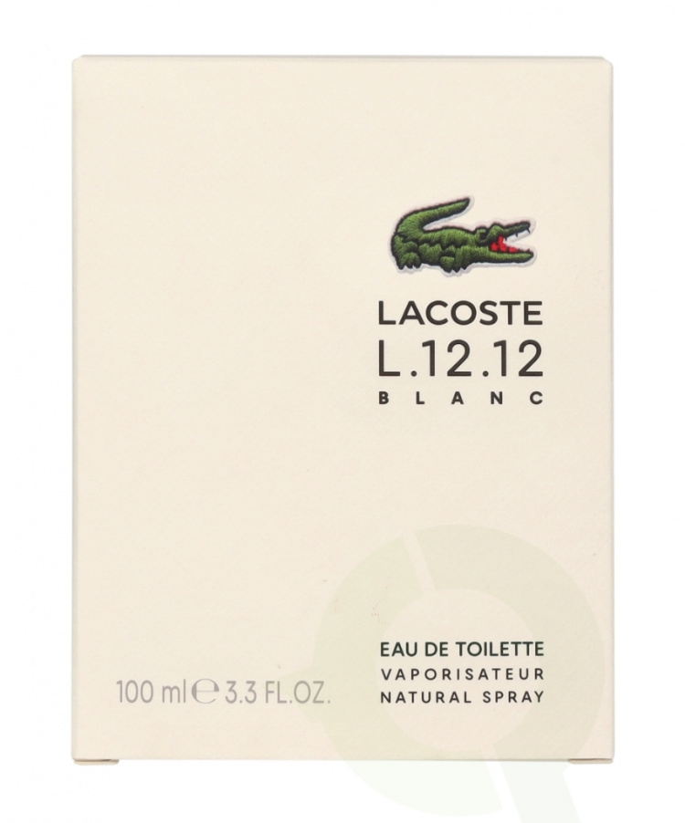 Lacoste E.D.L. L.12.12 Blanc Edt Spray 100 ml