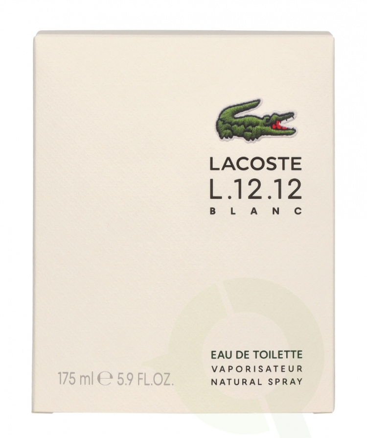 Lacoste E.D.L. L.12.12 Blanc Edt Spray 175 ml