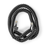 Nedis Telecom Cable | RJ10 Han | RJ10 Han | 5.00 m | Kabelutforming: Opprullet | Kabeltype: RJ10 | Sort | Konvolutt