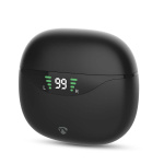 Nedis Fullt Trådløse hodetelefoner | ANC (Active Noise Cancelling) | Bluetooth® | Maksimal batteritid: 30 timer | Touch kontroll | Ladeboks | Trådløs ladeetui | Innebygd mikrofon | Stemmestyring | Sort Nedis Fullt Trådløse hodetelefoner | ANC (Active Noise Cancelling) | Bluetooth® | Maksimal batteritid: 30 timer | Touch kontroll | Ladeboks | Trådløs ladeetui | Innebygd mikrofon | Stemmestyring | Sort