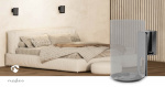 Nedis Speaker Mount | Kompatibel med: Sonos® Era100 | Vegg | 3 kg | Tilt / Vribar | Tiltbar | Roterbar | ABS / Metall | Sort