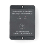 Nedis Power Inverter Pure Sine Wave | Inngangsspenning: 24 V DC | Enhetens strømuttak: Type F (CEE 7/3) / USB-A / 1x USB-C™ | 230 V AC 50 Hz | 2000 W | Topp effekt: 4000 W | Skru Terminal | Pure Sine Wave | Sikring | Sort