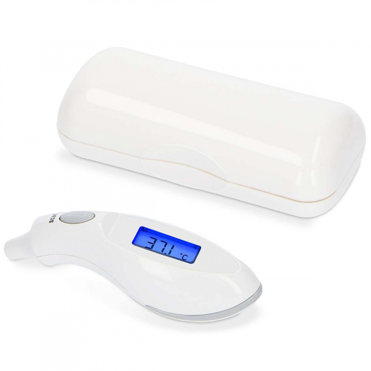 Alecto BC-27 Infrarødt øretermometer hvit