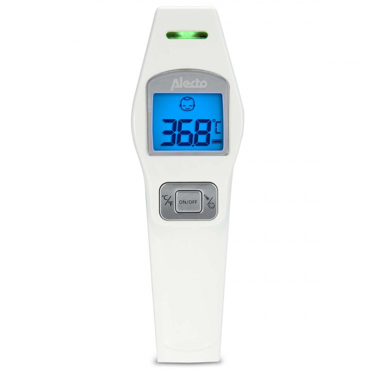 Alecto BC-37 Pannetermometer infrarød hvit